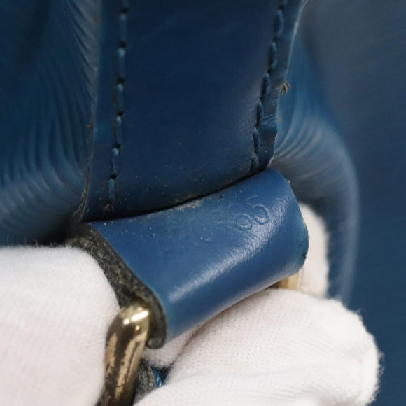LOUIS VUITTON Epi Noe Shoulder Bag Toledo Blue M44005 LV Auth gh528
