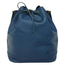 LOUIS VUITTON Epi Noe Shoulder Bag Toledo Blue M44005 LV Auth gh528-13