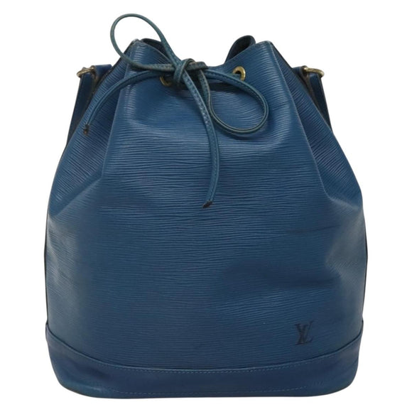 LOUIS VUITTON Epi Noe Shoulder Bag Toledo Blue M44005 LV Auth gh528