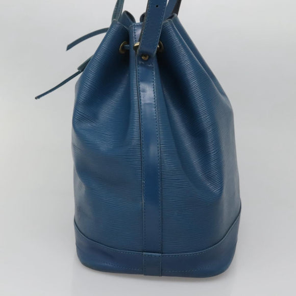 LOUIS VUITTON Epi Noe Shoulder Bag Toledo Blue M44005 LV Auth gh528