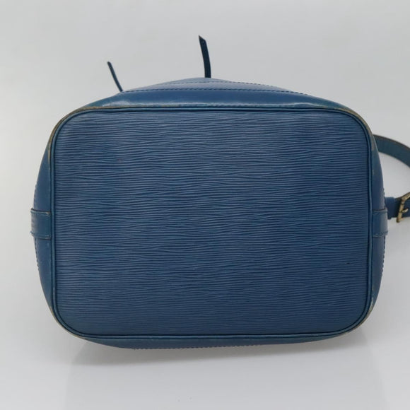 LOUIS VUITTON Epi Noe Shoulder Bag Toledo Blue M44005 LV Auth gh528