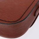 LOUIS VUITTON Epi Saint Cloud PM Shoulder Bag Brown M52213 LV Auth gh530-17