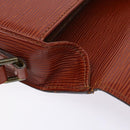 LOUIS VUITTON Epi Saint Cloud PM Shoulder Bag Brown M52213 LV Auth gh530-21