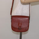 LOUIS VUITTON Epi Saint Cloud PM Shoulder Bag Brown M52213 LV Auth gh530-25