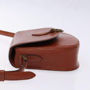 LOUIS VUITTON Epi Saint Cloud PM Shoulder Bag Brown M52213 LV Auth gh530-4