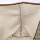 GUCCI GG Supreme Web Sherry Line Tote Bag PVC Beige Red 211134 Auth gh538-21