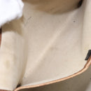 GUCCI GG Supreme Web Sherry Line Tote Bag PVC Beige Red 211134 Auth gh538-22