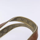 GUCCI GG Supreme Web Sherry Line Tote Bag PVC Beige Red 211134 Auth gh538-14