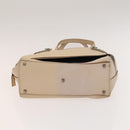 Salvatore Ferragamo Shoulder Bag Leather 2 Set Black Beige Auth gh541-15