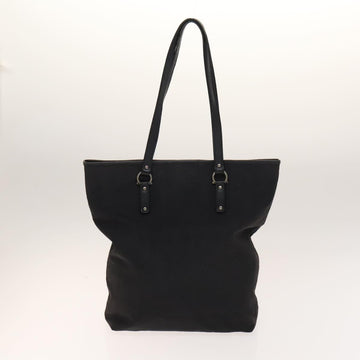 Salvatore Ferragamo Shoulder Bag Leather 2Set Black Beige Auth gh541 - 0