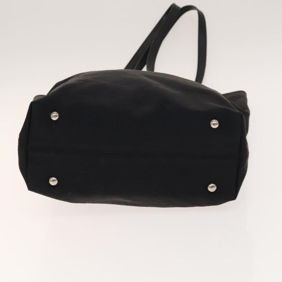 Salvatore Ferragamo Shoulder Bag Leather 2 Set Black Beige Auth gh541