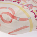 Salvatore Ferragamo Shoulder Bag Nylon Beige Gold Auth gh550-8