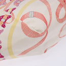 Salvatore Ferragamo Shoulder Bag Nylon Beige Gold Auth gh550-17