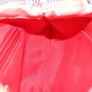 Salvatore Ferragamo Shoulder Bag Nylon Beige Gold Auth gh550-19