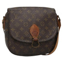 LOUIS VUITTON Monogram Saint Cloud GM Shoulder Bag M51242 LV Auth gh551-1