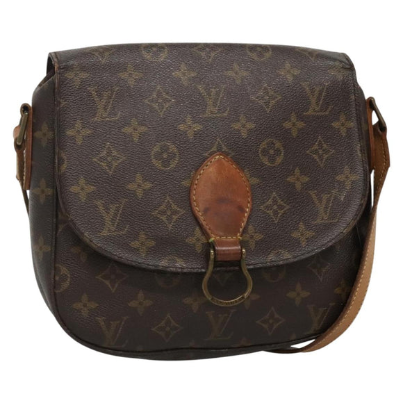 LOUIS VUITTON Monogram Saint Cloud GM Shoulder Bag M51242 LV Auth gh551