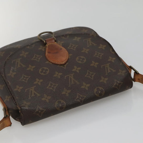 LOUIS VUITTON Monogram Saint Cloud GM Shoulder Bag M51242 LV Auth gh551
