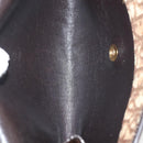 Christian Dior Trotter Canvas Chain Shoulder Bag Brown Gold Auth gh553-12