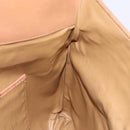 CELINE Macadam Canvas Clutch Bag PVC Beige Gold Auth gh557-19