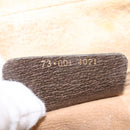 GUCCI GG Supreme Web Sherry Line Shoulder Bag PVC Beige Gold Red Auth gh559-22