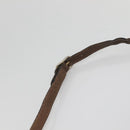 GUCCI GG Supreme Web Sherry Line Shoulder Bag PVC Beige Gold Red Auth gh559-8