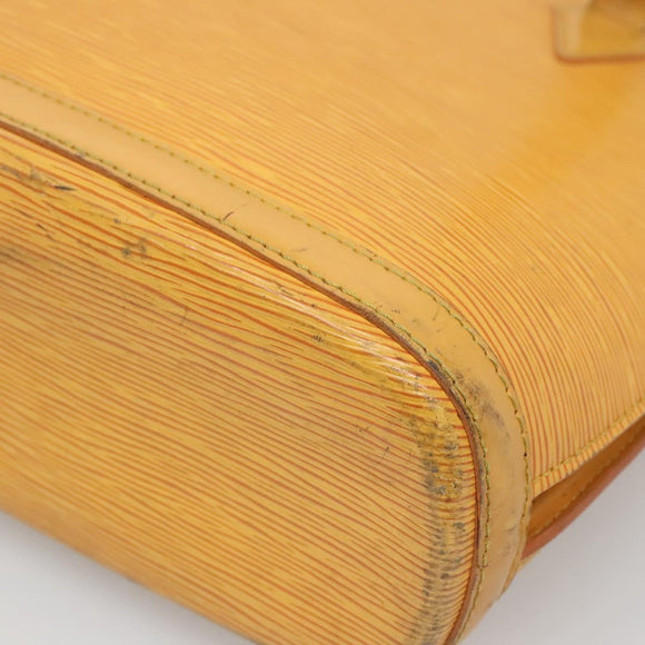 LOUIS VUITTON Epi Lussac Shoulder Bag Yellow M52289 LV Auth gh567