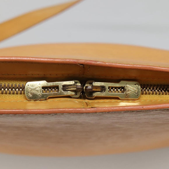 LOUIS VUITTON Epi Lussac Shoulder Bag Yellow M52289 LV Auth gh567