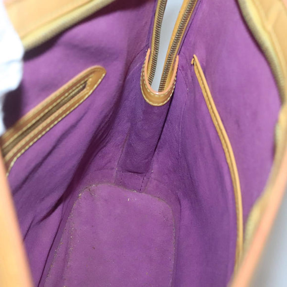 LOUIS VUITTON Epi Lussac Shoulder Bag Yellow M52289 LV Auth gh567