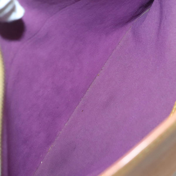 LOUIS VUITTON Epi Lussac Shoulder Bag Yellow M52289 LV Auth gh567