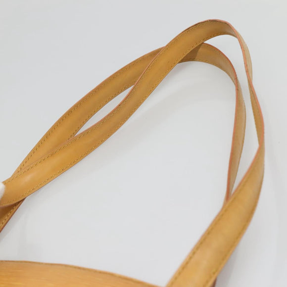 LOUIS VUITTON Epi Lussac Shoulder Bag Yellow M52289 LV Auth gh567