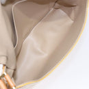 LOUIS VUITTON Monogram Vernis Thompson Street Bag Beige M91301 LV Auth gh569-11