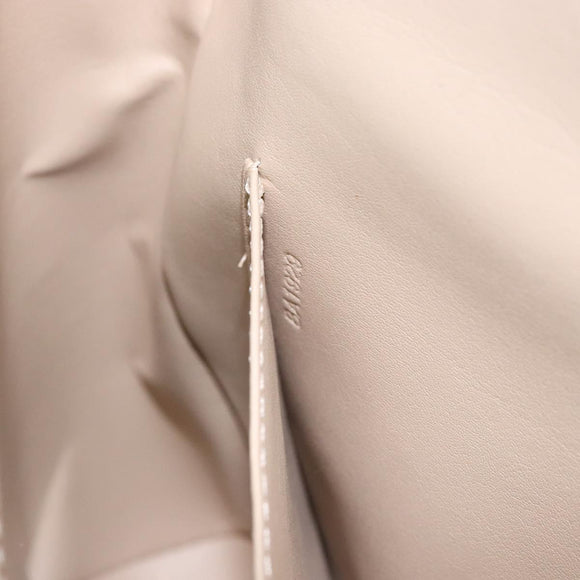 LOUIS VUITTON Monogram Vernis Thompson Street Bag Beige M91301 LV Auth gh569