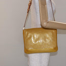 LOUIS VUITTON Monogram Vernis Thompson Street Bag Beige M91301 LV Auth gh569-21