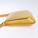 LOUIS VUITTON Monogram Vernis Thompson Street Bag Beige M91301 LV Auth gh569-4