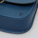 LOUIS VUITTON Epi Saint Cloud GM Shoulder Bag Toledo Blue M52195 LV Auth gh570-14