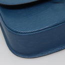 LOUIS VUITTON Epi Saint Cloud GM Shoulder Bag Toledo Blue M52195 LV Auth gh570-15