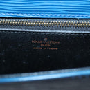 LOUIS VUITTON Epi Saint Cloud GM Shoulder Bag Toledo Blue M52195 LV Auth gh570-22