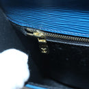 LOUIS VUITTON Epi Saint Cloud GM Shoulder Bag Toledo Blue M52195 LV Auth gh570-23