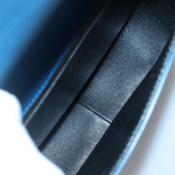 LOUIS VUITTON Epi Saint Cloud GM Shoulder Bag Toledo Blue M52195 LV Auth gh570