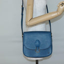 LOUIS VUITTON Epi Saint Cloud GM Shoulder Bag Toledo Blue M52195 LV Auth gh570-26