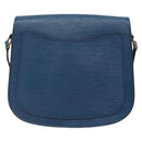 LOUIS VUITTON Epi Saint Cloud GM Shoulder Bag Toledo Blue M52195 LV Auth gh570-2