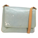 LOUIS VUITTON Monogram Vernis Thompson Street Bag Lavande M91009 LV Auth gh572-1