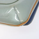 LOUIS VUITTON Monogram Vernis Thompson Street Bag Lavande M91009 LV Auth gh572-16