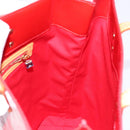 LOUIS VUITTON Monogram Vernis Reade MM Hand Bag Red Rouge M91086 LV Auth gh574-18