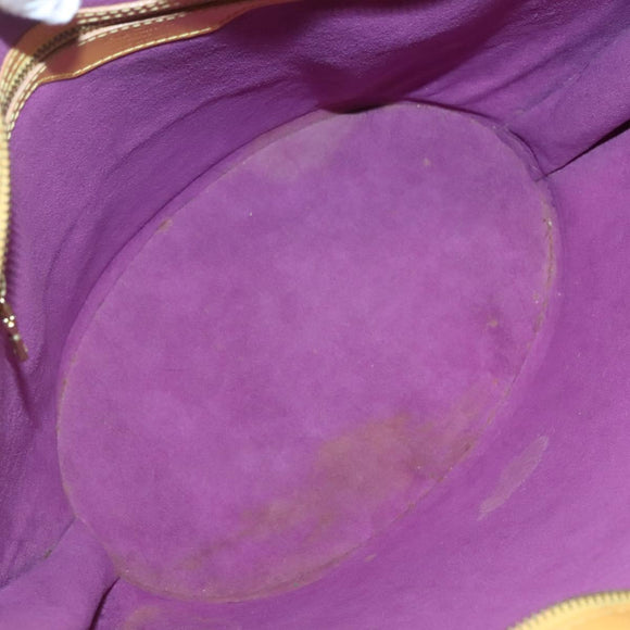 LOUIS VUITTON Epi Saint Jacques Shopping Shoulder Bag Yellow M52269 Auth gh575