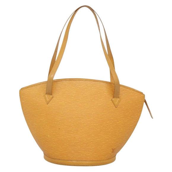 LOUIS VUITTON Epi Saint Jacques Shopping Shoulder Bag Yellow M52269 Auth gh575