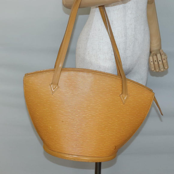 LOUIS VUITTON Epi Saint Jacques Shopping Shoulder Bag Yellow M52269 Auth gh575