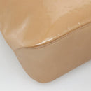 LOUIS VUITTON Monogram Vernis Brentwood Shoulder Bag Noisette M91511 Auth gh577-15