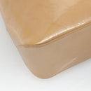 LOUIS VUITTON Monogram Vernis Brentwood Shoulder Bag Noisette M91511 Auth gh577-17