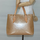 LOUIS VUITTON Monogram Vernis Brentwood Shoulder Bag Noisette M91511 Auth gh577-22